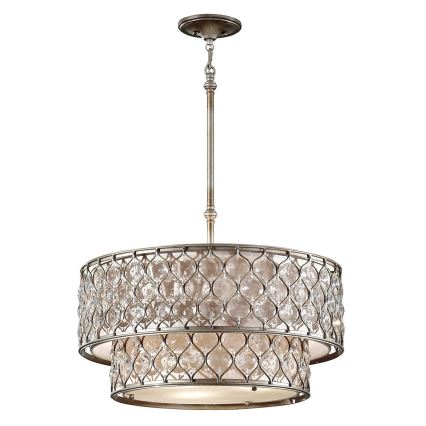 Feiss - Suspension-barre LUCIA 6xE27/60W/230V