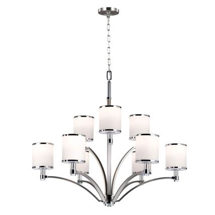 Feiss - Suspension chaîne PROSPECT PARK 9xE27/60W/230V