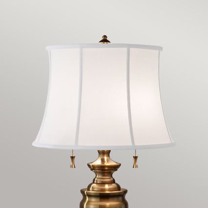 Feiss - Lampe de table STATEROOM 2xE27/60W/230V laiton