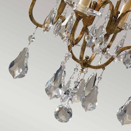 Feiss - Suspension chaîne VALENTINA 4xE14/60W/230V