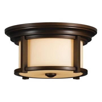 Feiss - Plafonnier extérieur MERRIL 2xE27/60W/230V IP44