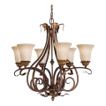 Feiss - Suspension chaîne SONOMA VALLEY 6xE27/60W/230V