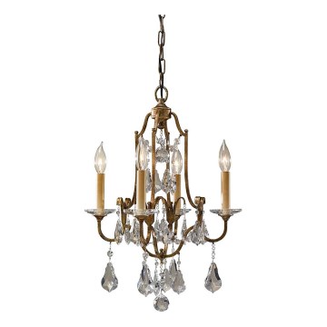 Feiss - Suspension chaîne VALENTINA 4xE14/60W/230V