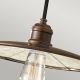 Feiss - Suspension filaire URBAN RENEWAL 1xE27/60W/230V bronze