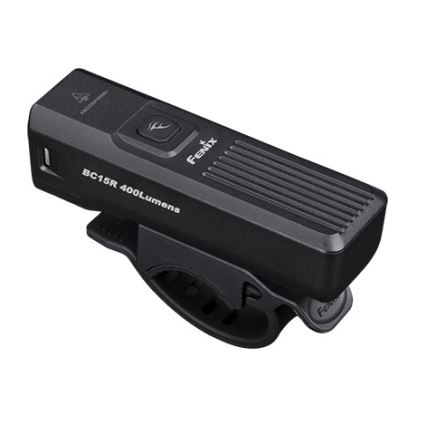 Fenix BC15R - Éclairage de vélo à intensité variable et rechargeable LED/USB IP66 400 brillant 31,5 h 2600 mAh