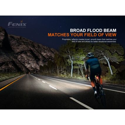 Fenix BC21RV30 - Lampe de vélo rechargeable LED/USB IP68 1200 lm 33 hrs