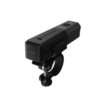 Fenix BC22R - Lampe de vélo rechargeable LED à intensité réglable LED/USB 3400 mAh IP66 1400 lm 41 h noire