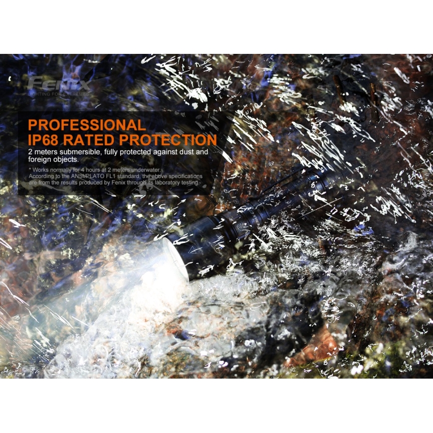 Fenix C7 - Lampe torche LED rechargeable à intensité variable LED/1x21700 IP68 3000 lm 68 h