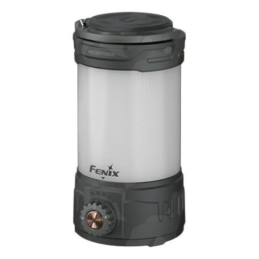 Fenix CL26RPROCAM - Lampe portable rechargeable à intensité variable LED/USB IP66 650 lm 408 h 5000 mAh gris