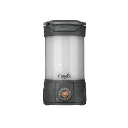 Fenix CL26RPROCAM - Lampe portable rechargeable à intensité variable LED/USB IP66 650 lm 408 h 5000 mAh gris