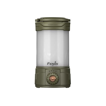 Fenix CL26RPROOLI - Lampe portable rechargeable à intensité variable LED/USB IP66 650 lumens 408 h 5000 mAh verte