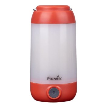Fenix CL26RRED - Lampe portable rechargeable à intensité variable LED/USB/2xCR123A IP66 400 lm 400 h 2600 mAh orange