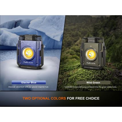 Fenix CL27RGRE - Luminaire à intensité variable rechargeable LED/USB IP66 1600 lm 285 h