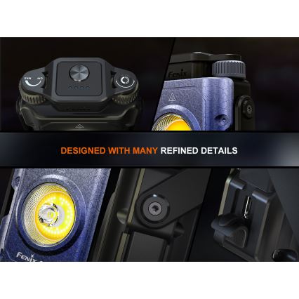 Fenix CL27RGRE - Luminaire à intensité variable rechargeable LED/USB IP66 1600 lm 285 h