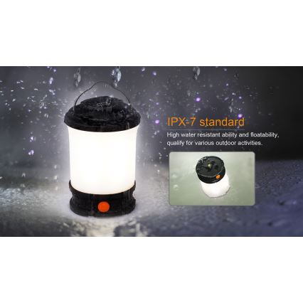 Fenix CL30R - Lampe portable rechargeable LED/USB/6xCR123A IPX7 650 lm 300 h 2600 mAh