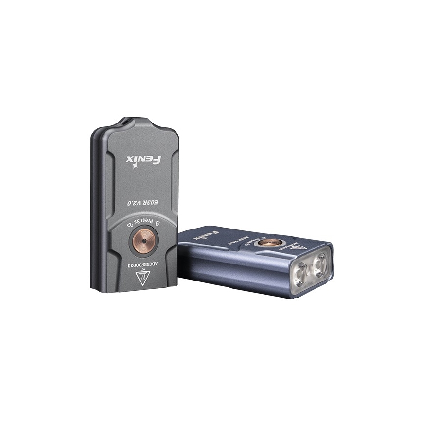 Fenix E03RV20BLU - Lampe torche rechargeable LED/USB IP66 500 lm 30 h
