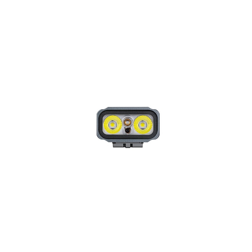 Fenix E06RGRY - Lampe torche UV à intensité variable rechargeable LED/USB IP66 700 brillant 60 h gris