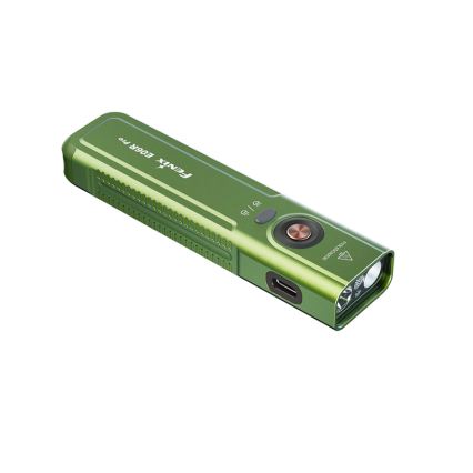 Fenix E06RPROEUOLI - Lampe de poche LED rechargeable à intensité réglable/USB 1650 mAh IP66 1600 lm 111 h verte