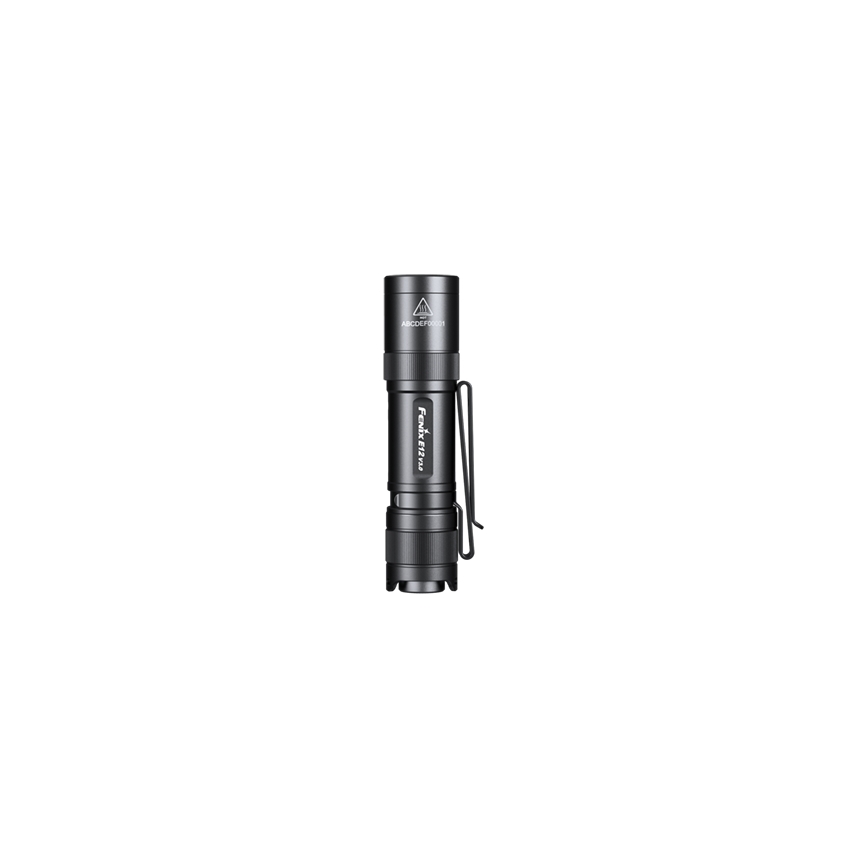 Fenix E12V30 - Lampe de poche LED rechargeable à intensité réglable LED/1xAA 2000 mAh IP68 200 lm 100 h noire