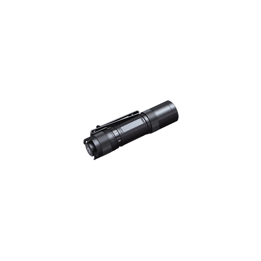 Fenix E12V30 - Lampe de poche LED rechargeable à intensité réglable LED/1xAA 2000 mAh IP68 200 lm 100 h noire