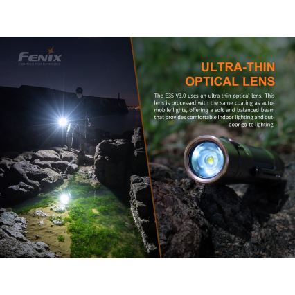 Fenix E35V3 - Lampe torche rechargeable LED/1x21700 IP68 3000 lm 50 hrs