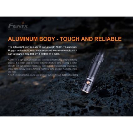 Fenix E35V3 - Lampe torche rechargeable LED/1x21700 IP68 3000 lm 50 hrs