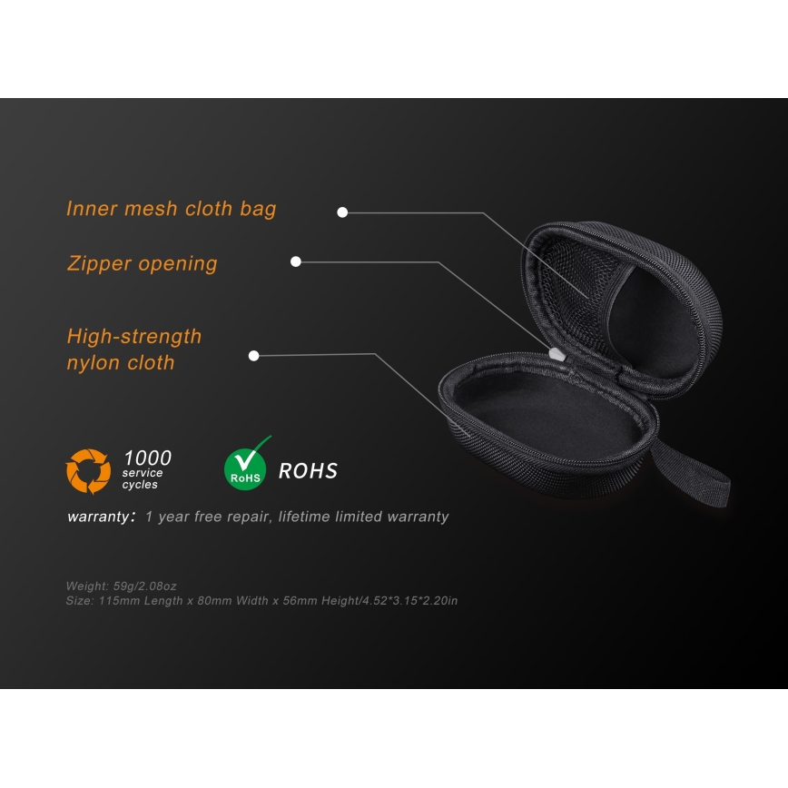 Fenix FENIXAPB20 - Étui de protection pour phares