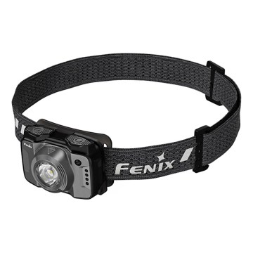 Fenix HL12RV20BLC - Lampe frontale rechargeable LED à intensité variable LED/USB 950 mAh IP66 500 lm jusqu'à 112 h noire