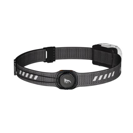 Fenix HL18RTV20WHT - Lampe frontale à intensité variable rechargeable LED/USB IP66 800 brillant 160 h blanc/noir
