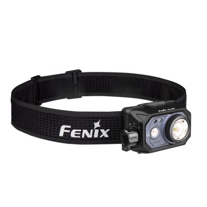 Fenix HL45R - Lampe frontale de focalisation à intensité variable rechargeable LED/USB IP66 1000 brillant 240 h noir