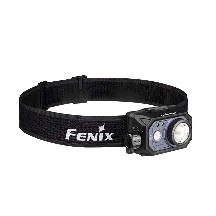 Fenix HL45R - Lampe frontale de focalisation à intensité variable rechargeable LED/USB IP66 1000 brillant 240 h noir