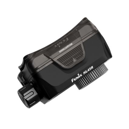 Fenix HL45R - Lampe frontale de focalisation à intensité variable rechargeable LED/USB IP66 1000 brillant 240 h noir