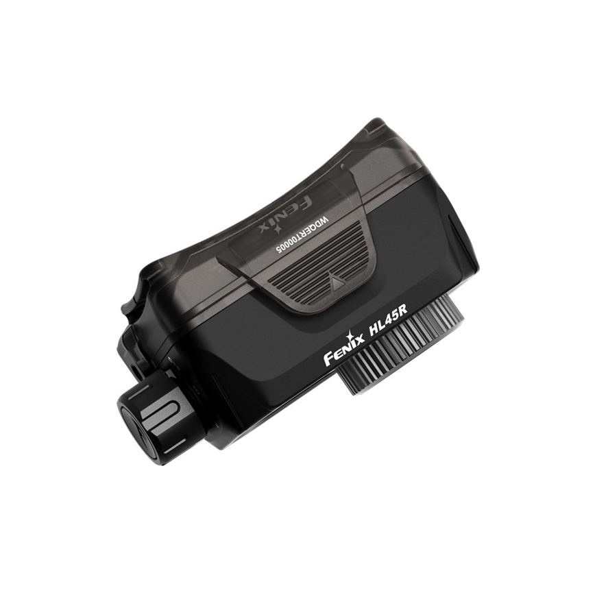 Fenix HL45R - Lampe frontale de focalisation à intensité variable rechargeable LED/USB IP66 1000 brillant 240 h noir