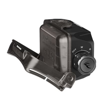 Fenix HL45R - Lampe frontale de focalisation à intensité variable rechargeable LED/USB IP66 1000 brillant 240 h noir