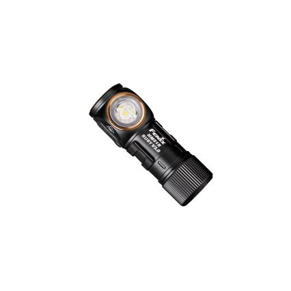 Fenix HM51RV30 - lampe frontale rechargeable à intensité variable LED/USB/1xCR123A 950 mAh IP68 860 lm 125 h orange