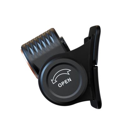 Fenix HM55RABL - Lampe frontale LED rechargeable à intensité réglable, LED/USB/1xCR123A, 1600 mAh, IP68, 1200 lm, 141,2 h, noire