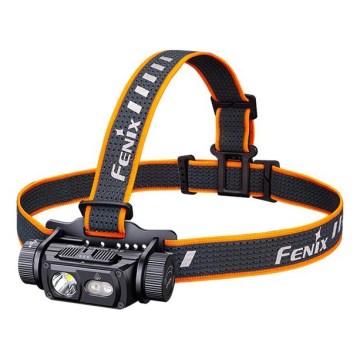 Fenix HM60RV20 - Lampe frontale LED rechargeable à intensité réglable LED/USB 4000 mAh IP68 1600 lm 292 h orange