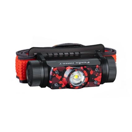 Fenix HM62TMGM - Lampe frontale à intensité variable rechargeable LED/USB IP68 1200 lm 280 h