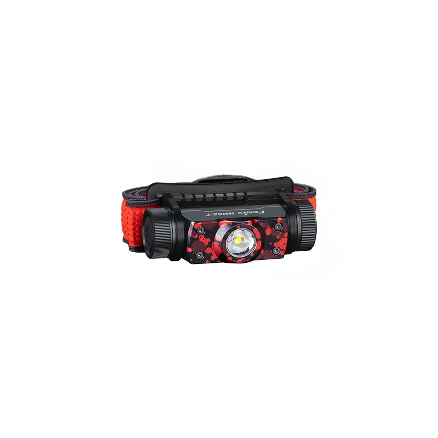 Fenix HM62TMGM - Lampe frontale à intensité variable rechargeable LED/USB IP68 1200 lm 280 h