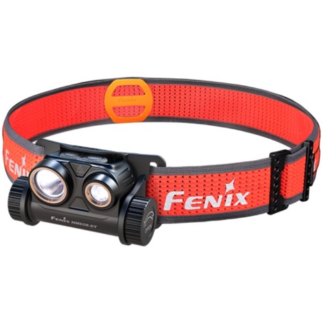 Fenix HM65RDTBLC -Lampe frontale LED rechargeable LED/USB IP68