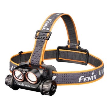 Fenix HM75RTOPAZ - Lampe frontale à intensité variable rechargeable LED/USB IP68 1600 lm 210 h