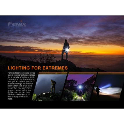 Fenix LD22V20 - Lampe torche rechargeable LED/USB IP66 800 lm 220 hrs