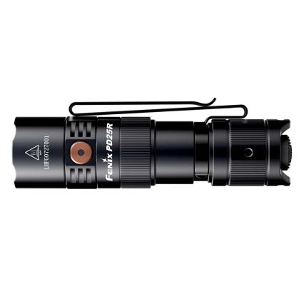 Fenix PD25R - Lampe torche rechargeable LED/USB/1xCR123A IP68 800 lm 70 h 700 mAh
