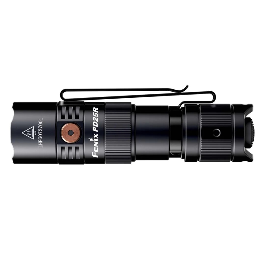 Fenix PD25R - Lampe torche rechargeable LED/USB/1xCR123A IP68 800 lm 70 h 700 mAh