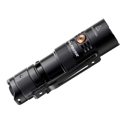 Fenix PD25R - Lampe torche rechargeable LED/USB/1xCR123A IP68 800 lm 70 h 700 mAh