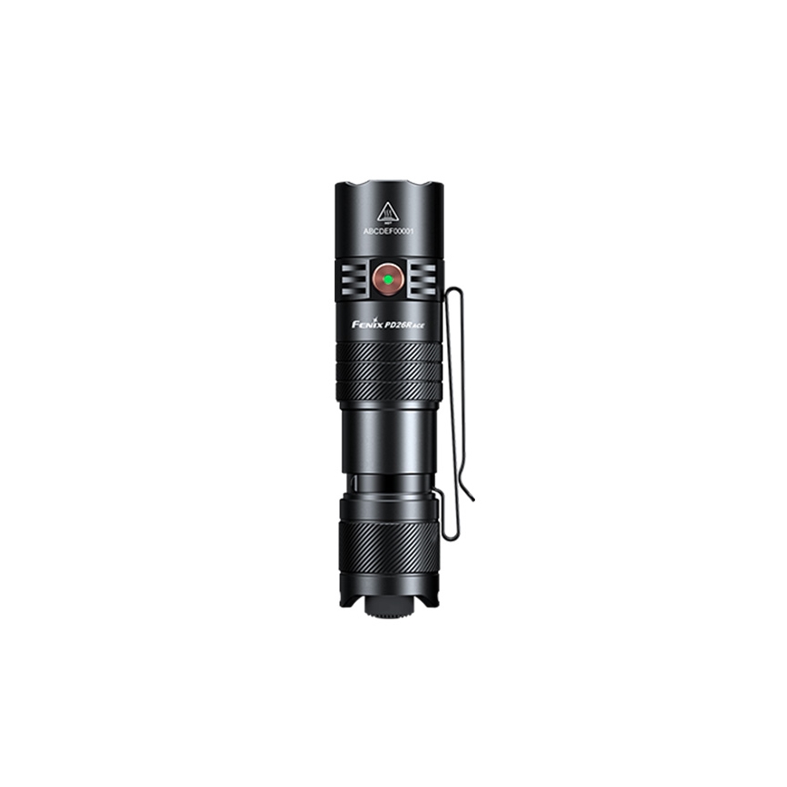Fenix PD26RACE - LED lampe torche rechargeable dimmable LED/USB 1600 mAh IP68 1300 lm 556 h noire