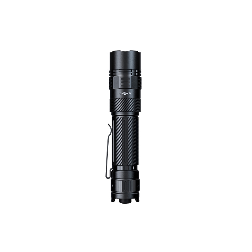 Fenix PD36RACE - Lampe torche rechargeable LED à intensité variable LED/USB 5000 mAh IP68 3000 lm 63,45 h noire