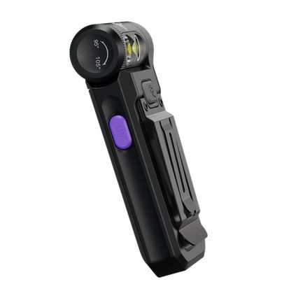 Fenix SW05RUVBLC - Lampe torche à intensité variable rechargeable LED/USB IPX6 150 lm 49 h 700 mAh noir