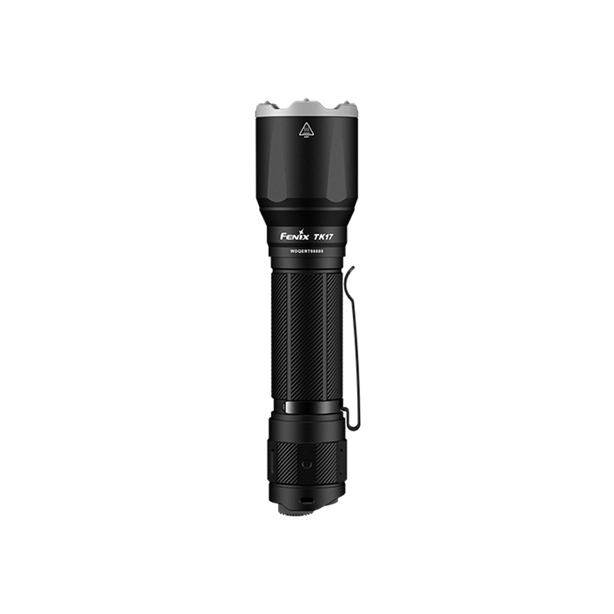 Fenix TK17BLK - Lampe torche LED rechargeable à intensité variable LED/USB 6000 mAh IP68 3600 lm 60 h noire