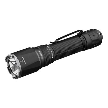 Fenix TK21RBLK - Lampe torche LED rechargeable à intensité réglable LED/USB 6000 mAh IP68 3600 lm 72,5 h noire